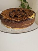 چیزکیک سن سباستین شکلاتی و وانیلی؛ لطافت و طعم در هر برش - تصویر 4